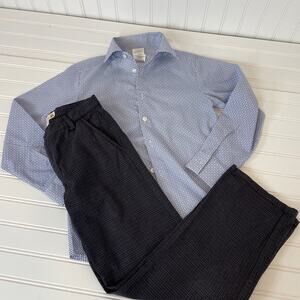 Sierra Julian/Van Heussen Boys School Pants Button Down Shirt Size 8